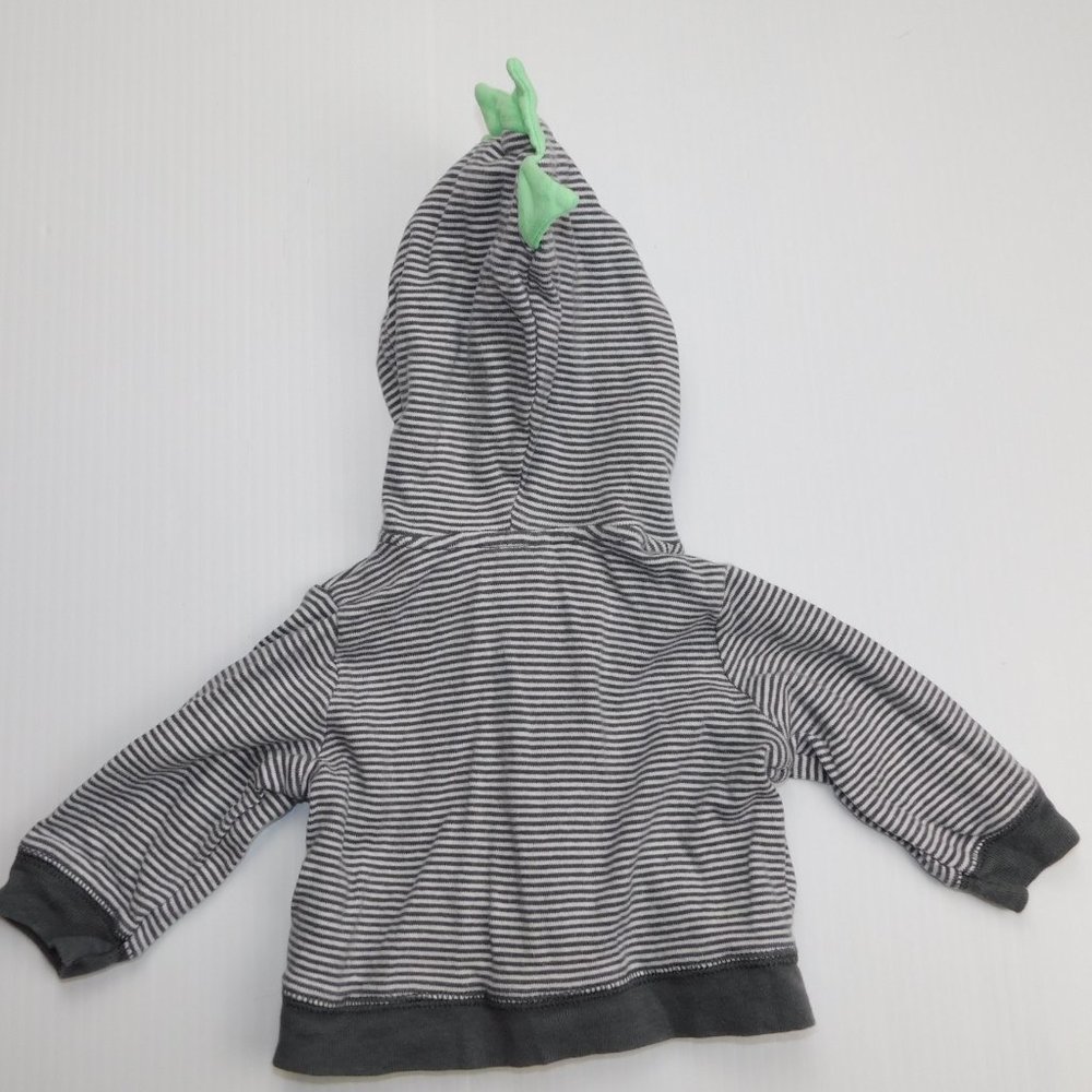 Carter's Newborn Dragon Dinosaur Full Zip Hoodie - Picture 7 of 8